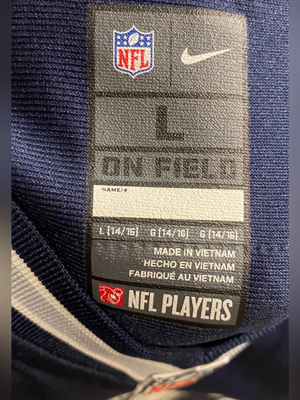 Dallas Cowboys Micah Parsons 11 Blue Youth  Nike NFL Football Jerseys L (14/16)